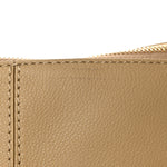 Calfskin Double Handles Hobo Brown