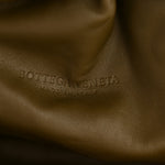 Smooth Butter Calf The Pouch Oversized Clutch Kaki Fondent