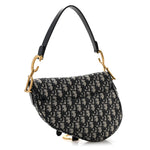Oblique Saddle Bag Blue