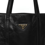 Soft Lux Large Shopping Tote Black