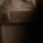 Suede Quilted Medium Chanel 25 Handbag Grey