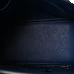 Epsom Birkin 30 Bleu Saphir
