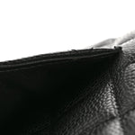 Caviar Quilted Jumbo Single Flap Black