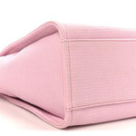 Mixed Fibers Small Deauville Tote Dark Pink