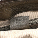 Metallic Cellarius Calfskin Small Soho Top Handle Satchel Sasso