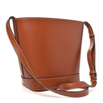 Smooth Calfskin Small Cuir Triomphe Bucket Bag Tan