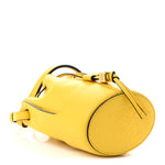 Calfskin Mini Balloon Bucket Bag Yellow