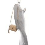 Calfskin Matelasse Monogram Lou Camera Bag Avorio