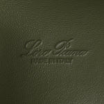 Grained Calfskin L19 Extra Pocket Pouch Sage Brush Leaves