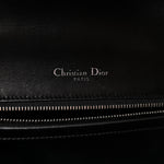 Lambskin Multi Studded Medium Diorama Flap Bag Black