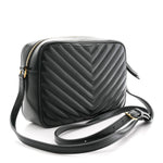 Calfskin Matelasse Monogram Lou Camera Bag Military Green