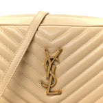 Calfskin Matelasse Monogram Lou Camera Bag Avorio