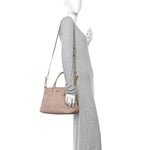 Nappa Matelasse Top Handle Cammeo