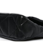 Lambskin Quilted Medium Chanel 19 Flap Black