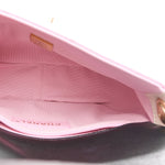 Lambskin Quilted Mini Lacquered Chain Flap Black Pink Beige Silver