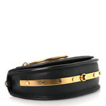 Calfskin Small Nile Bracelet Minaudiere Bag Black