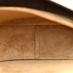 Calfskin Jacquard Small Gate Dual Bag Tan