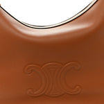 Supple Calfskin Medium Triomphe Heloise Shoulder Bag Tan