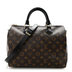 Monogram My World Tour Speedy Bandouliere 30 Black