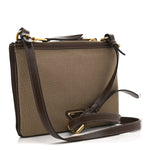 Jacquard Logo Flat Crossbody Bag Corda Bruciato