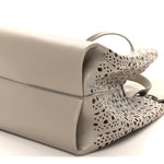 Lux Calfskin Vienne Wave Mina 25 Bag Perle