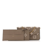 Empreinte Monogram Giant Felicie Pochette Tourterelle Creme