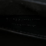 Smooth Calfskin Medium Classic Monogram Kate Tassel Satchel Black