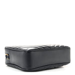 Calfskin Matelasse Monogram Lou Camera Bag Navy