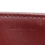 Shiny Calfskin Teen Triomphe Light Burgundy