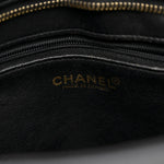 Caviar Quilted Medallion Tote Black