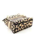 Canvas Mini Mizza Embroidered Lady D-Lite Beige Multicolor