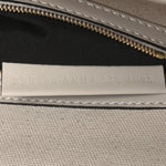 Canvas Vitello Seta FF Multicolor Embroidered Baguette Grezzo Multicolor Latte