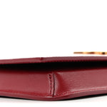 Smooth Calfskin Monogram Phone Holder Crossbody Opyum Red