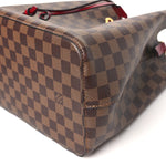 Damier Ebene Neonoe MM  Cherry Berry