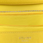 Liege Calfskin Medium Classic Box Flap Bag Fluo Yellow