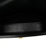 Box Calfskin Voltaire Top Handle Crossbody Bag Black