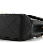 Caviar Quilted Jumbo Single Flap Black