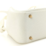 Taurillon Clemence Mini Lindy 20 New White