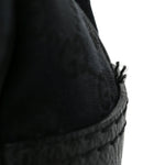 Monogram Large Jockey Hobo Black