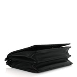 Nappa Triangle Stitched Spectrum Shoulder Bag Black