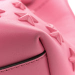 Calfskin Star Studded Bon Bon Bucket Bag Candy Pink
