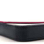 Epi Pochette Felicie Black Hot Pink