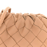 Nappa Intrecciato Coin Purse Almond