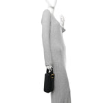 Nappa Matelasse Business Clutch Black