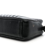 Soft Calfskin Diagramme Camera Bag Black