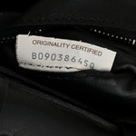 Lambskin Maxi Intreccio Padded Chain Cassette Crossbody Bag Black