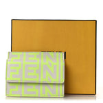 X MARC JACOBS Nappa Vitello King Logo Print Cardholder White
