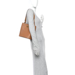 Soft Calfskin Medium Panier Bucket Bag Caramel