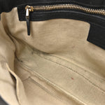 Pebbled Calfskin Medium Soho Flap Crossbody Black