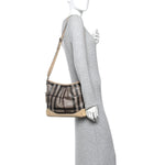 Smoked Check Hartham Shoulder Bag Trench